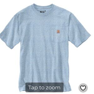 Men’s Large Carhartt Loose Fit Heavyweight Short-Sleeve Pocket T-Shirt
